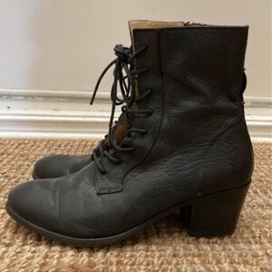 FRYE black leather boots